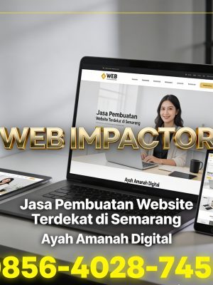 WEB IMPACTOR | 0856-4028-7456 Jasa Pembuatan Website Terdekat di Semarang Ayah Amanah Digital