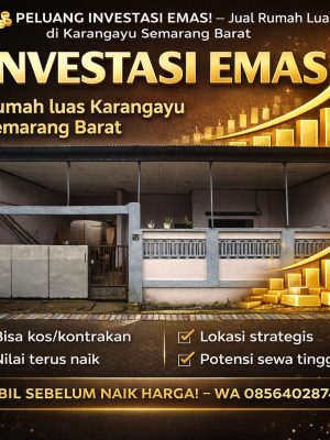 jual rumah di semarang