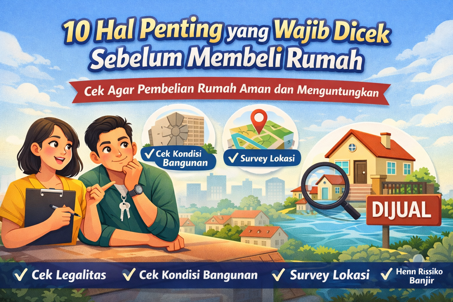 10 tips memilih rumah