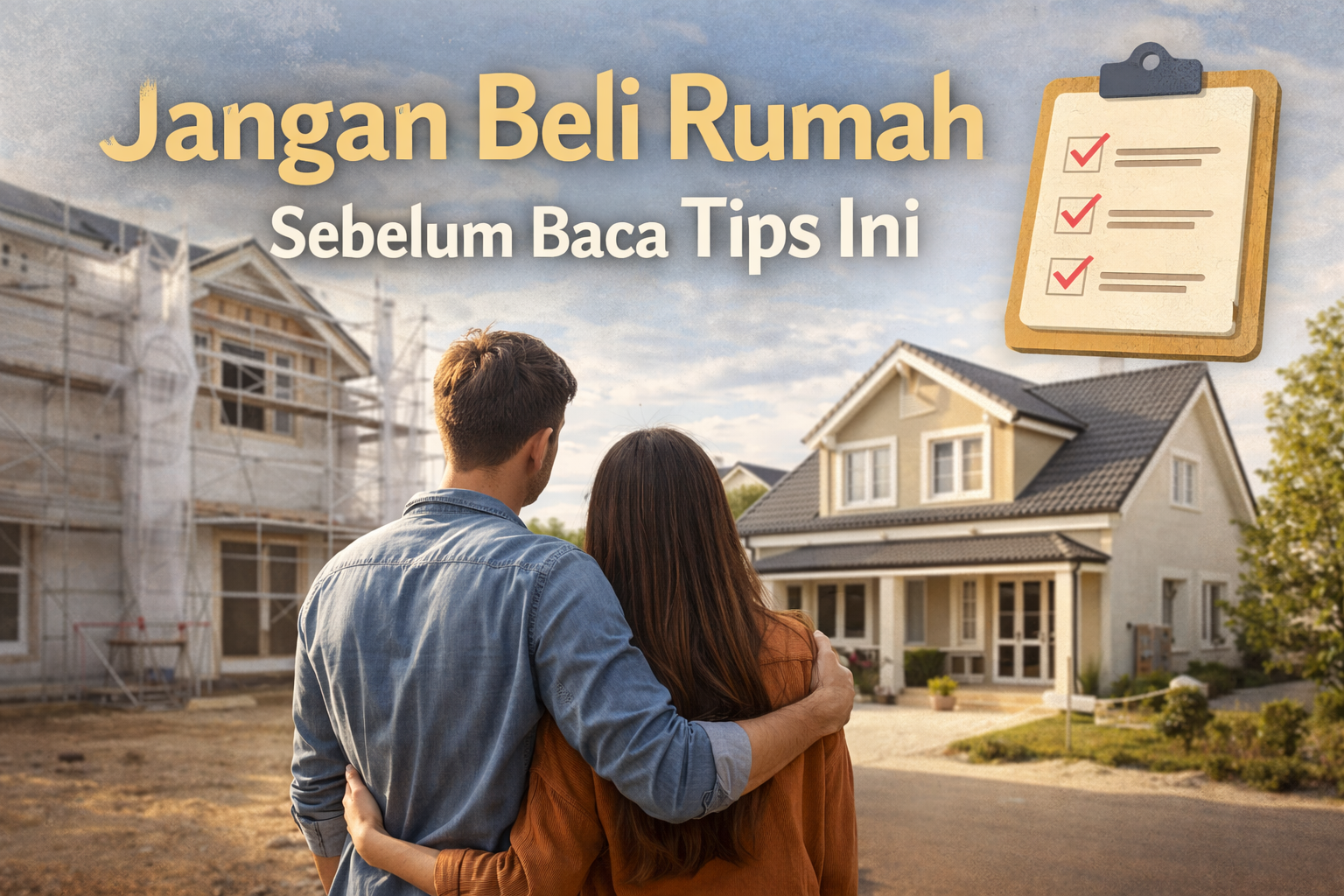 Jangan Beli Rumah Sebelum Baca Tips Ini