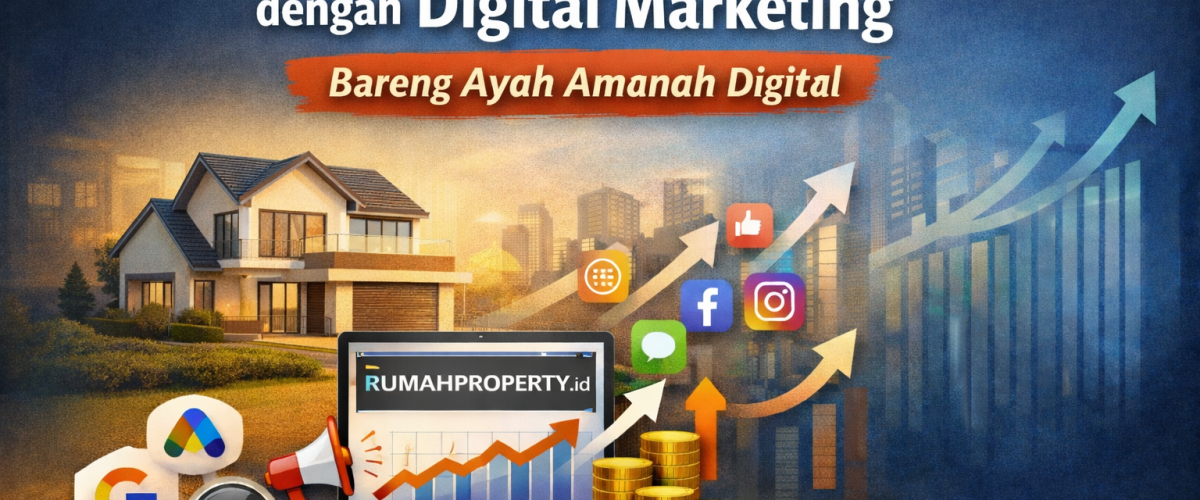 Bertumbuhnya Bisnis Rumah Property dengan Digital Marketing Bareng Ayah Amanah Digital