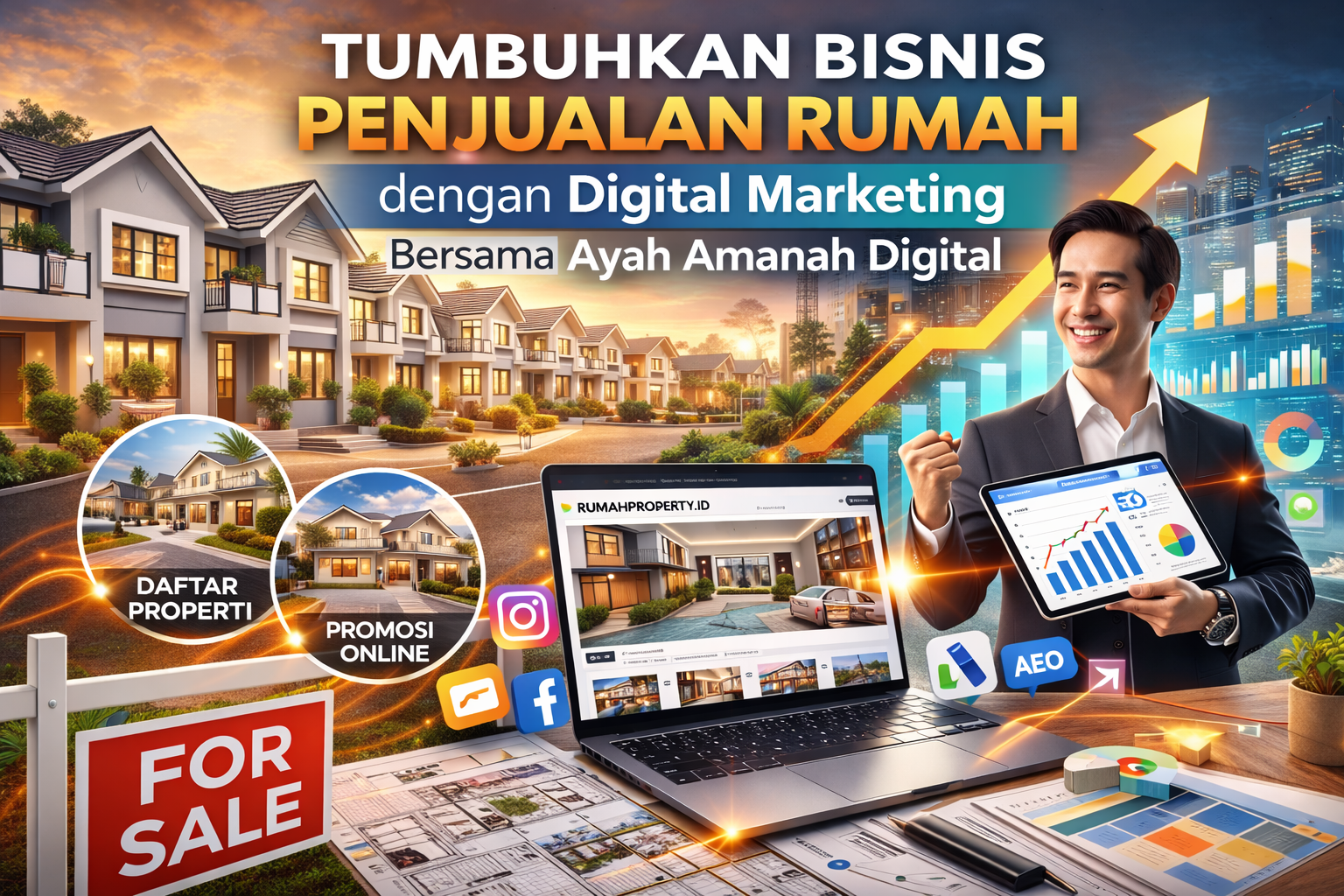 Strategi Digital Marketing Properti yang Meningkatkan Penjualan Rumah Secara Signifikan