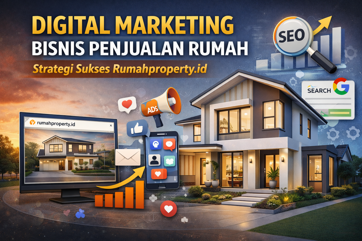 digital marketing bisnis penjualan rumah