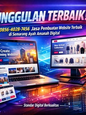 UNGGULAN TERBAIK! 0856-4028-7456 Jasa Pembuatan Website Terbaik di Semarang Ayah Amanah Digital