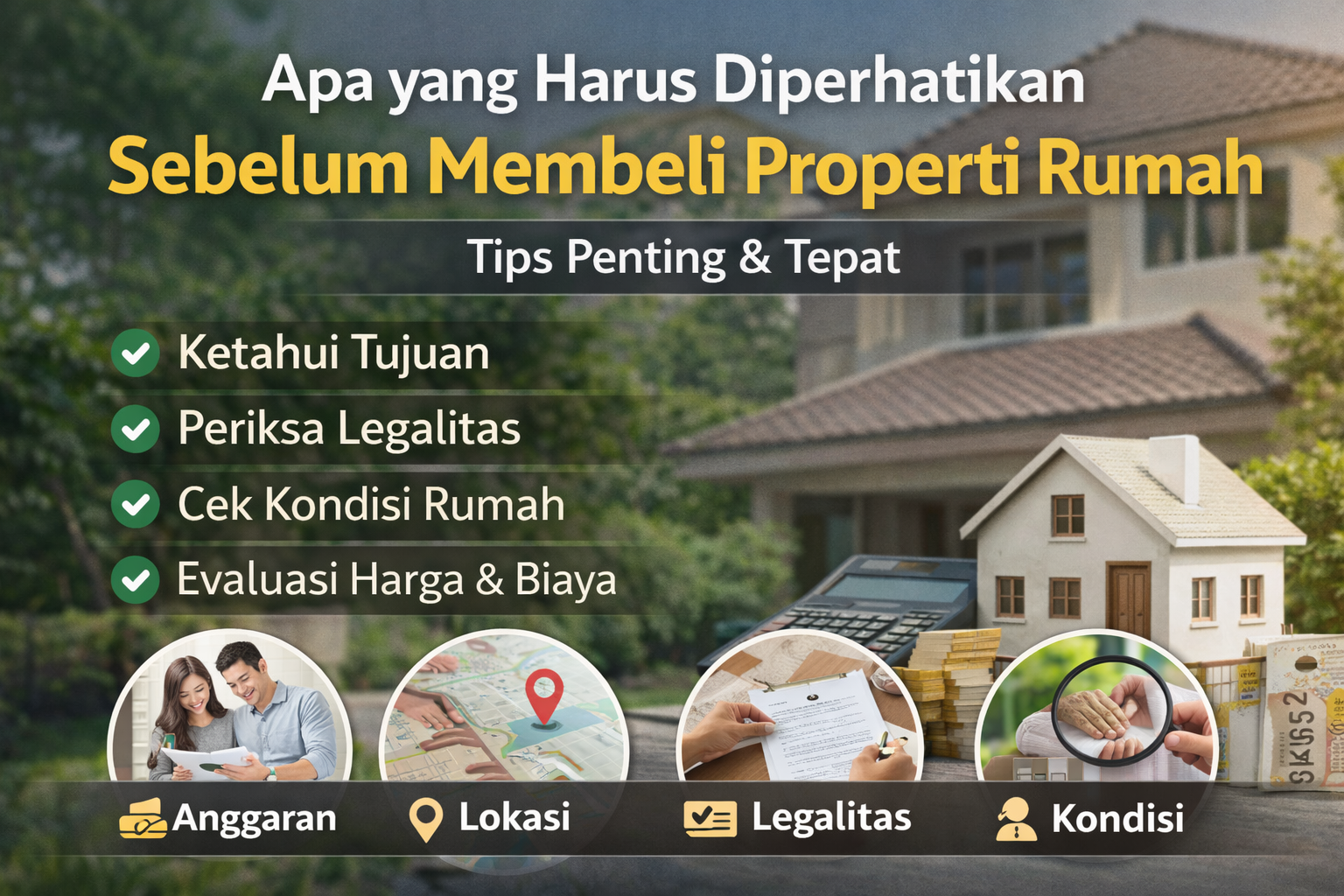 apa yang harus diperhatikan sebelum membeli properti rumah