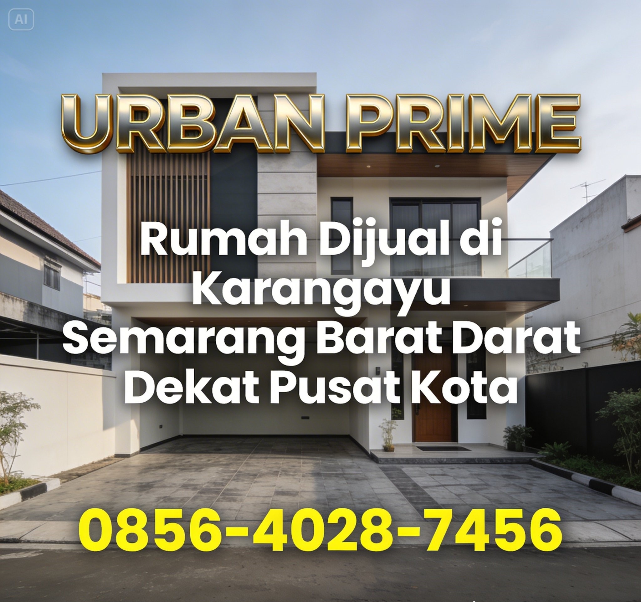 Urban Prime | 0856-4028-7456 Rumah Dijual di Karangayu Semarang Barat Dekat Pusat Kota