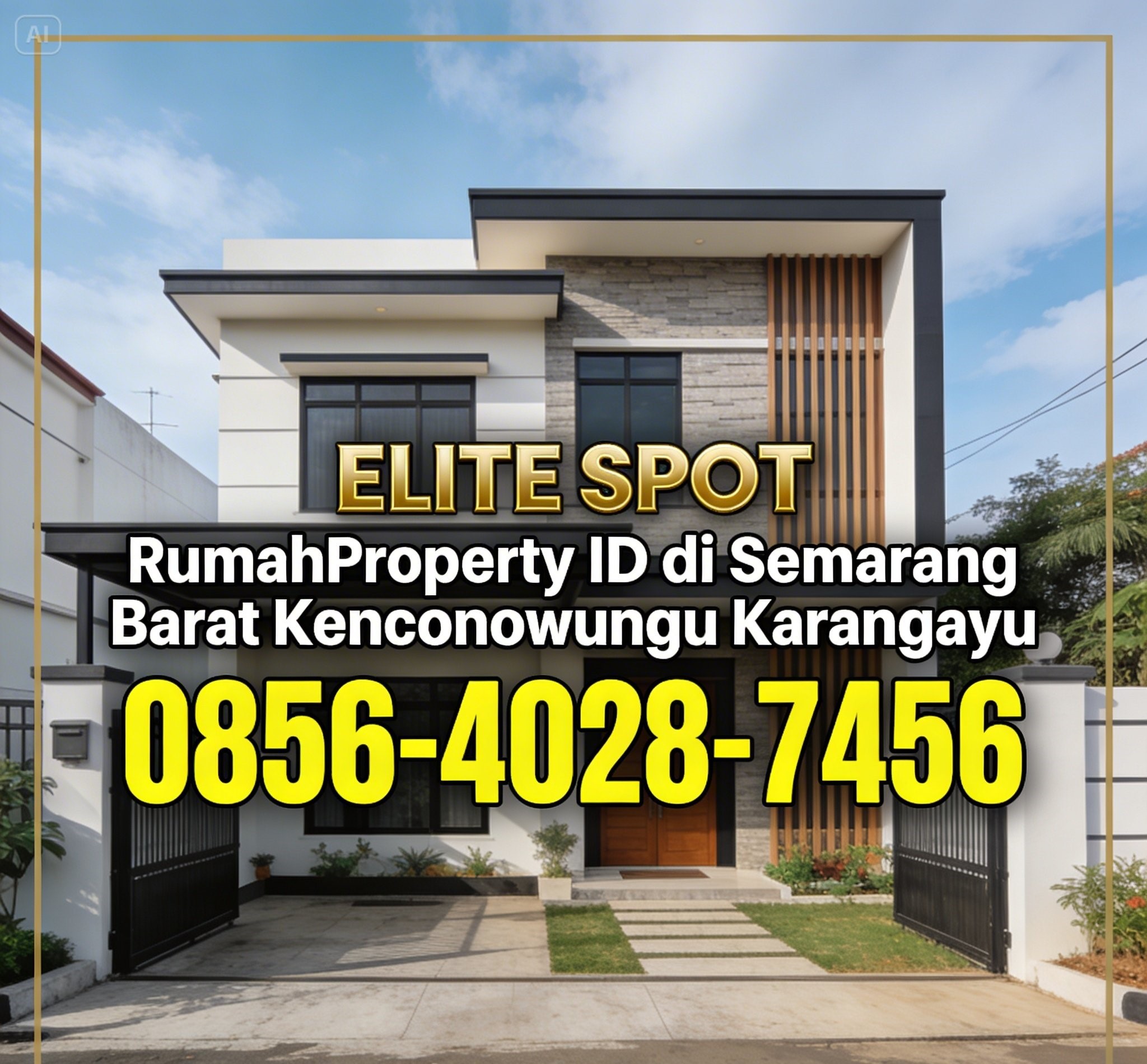 Elite Spot | 0856-4028-7456 RumahProperty ID di Semarang Barat Kenconowungu Karangayu