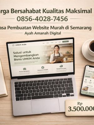 website murah semarang, jasa web umkm, web bisnis semarang, website responsif, jasa website terpercaya