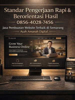website terbaik semarang, jasa web profesional, web marketing semarang, pembuatan website bisnis, agency website semarang