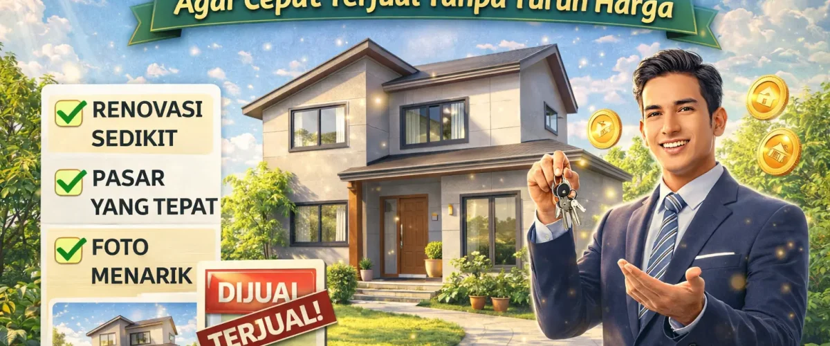Cara Penjualan Rumah Cepat Tanpa Turun Harga