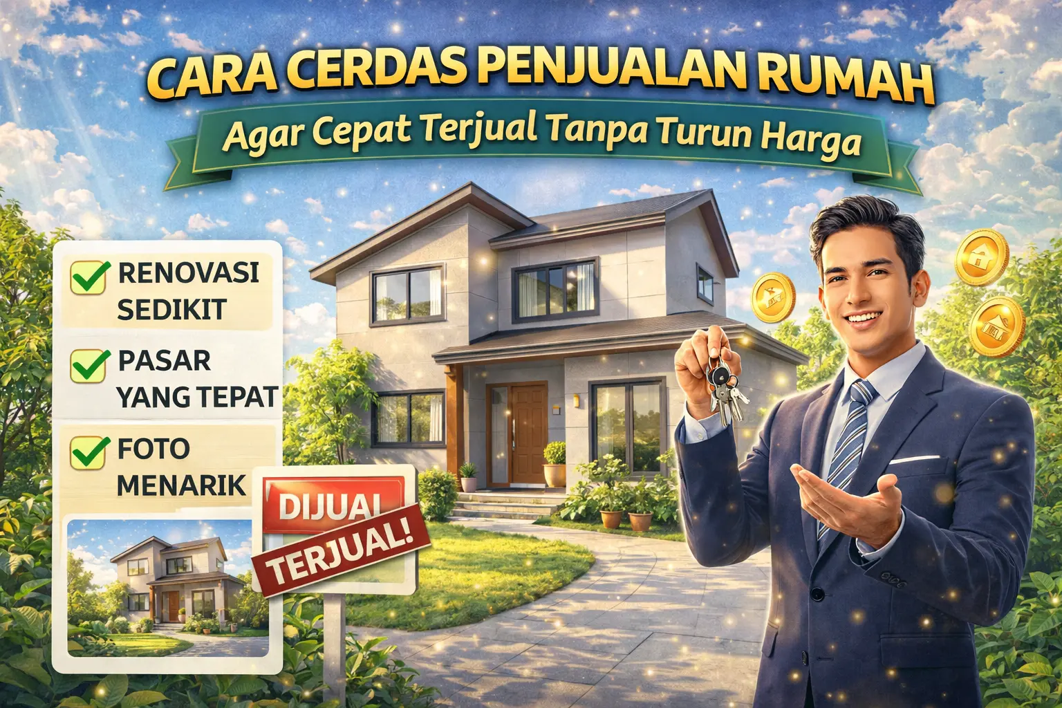 Cara Penjualan Rumah Cepat Tanpa Turun Harga