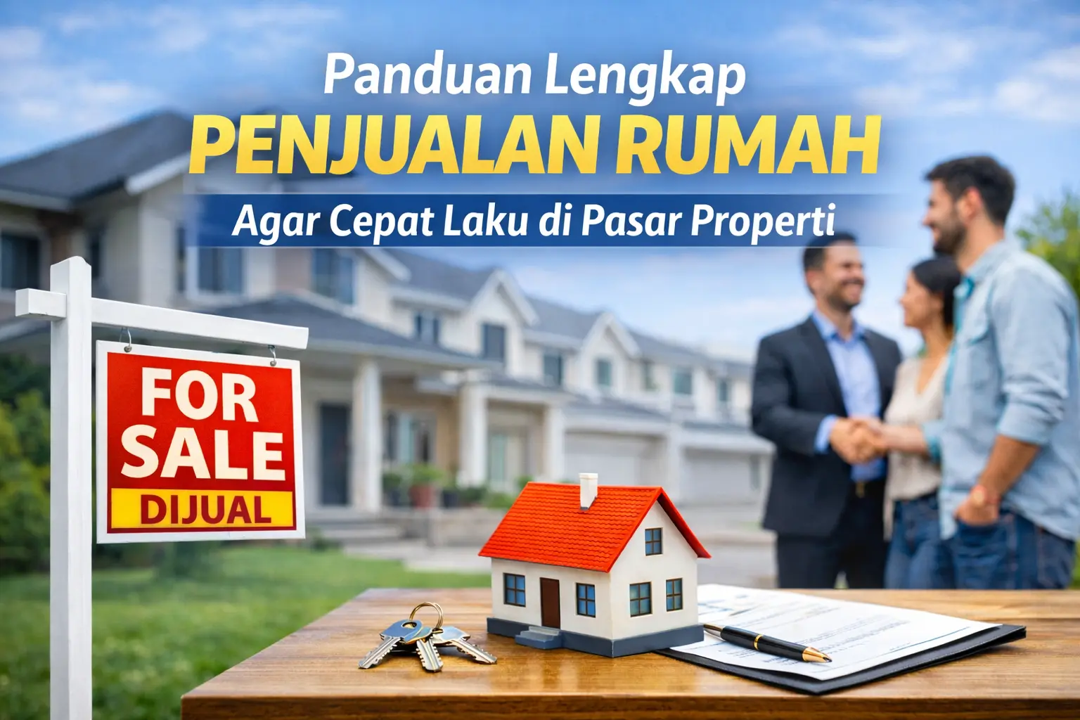 Panduan Penjualan Rumah Agar Cepat Laku dan Menguntungkan