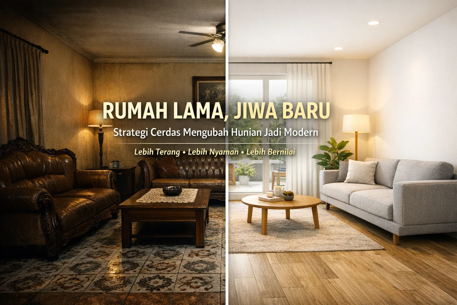 Rumah Lama, Jiwa Baru: Strategi Cerdas Menghidupkan Kembali Rumah Agar Terlihat Modern