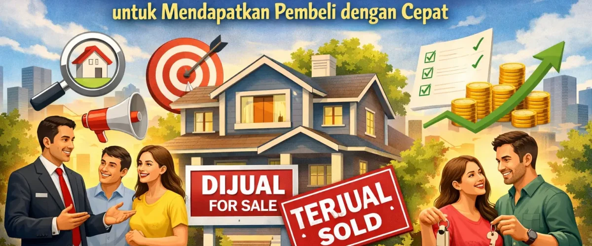 Penjualan Rumah Cepat Laku: Strategi Efektif Menarik Pembeli Properti