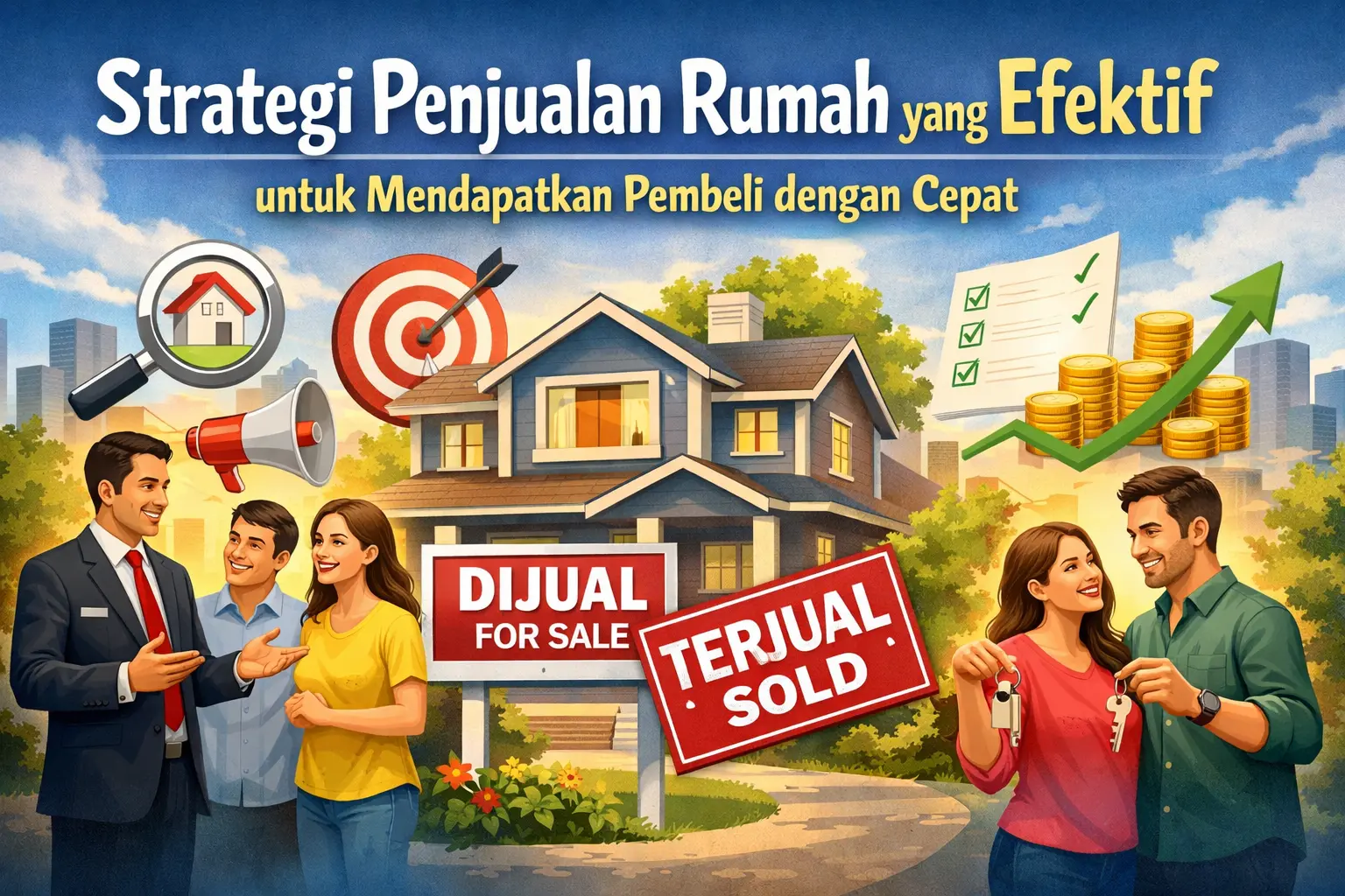 Penjualan Rumah Cepat Laku: Strategi Efektif Menarik Pembeli Properti