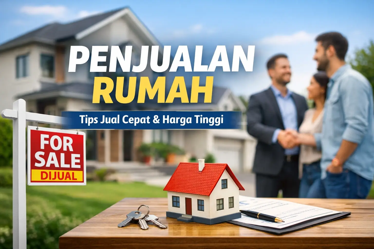 Tips Jual Rumah Cepat dan Harga Tinggi