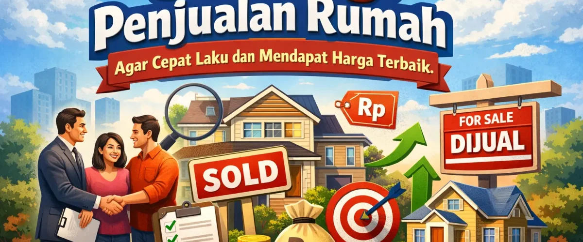 Strategi Penjualan Rumah Agar Cepat Laku di Pasaran