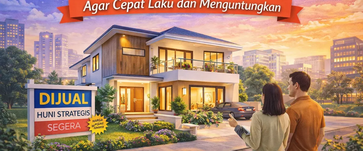 Penjualan Rumah di Lokasi Strategis Agar Cepat Laku