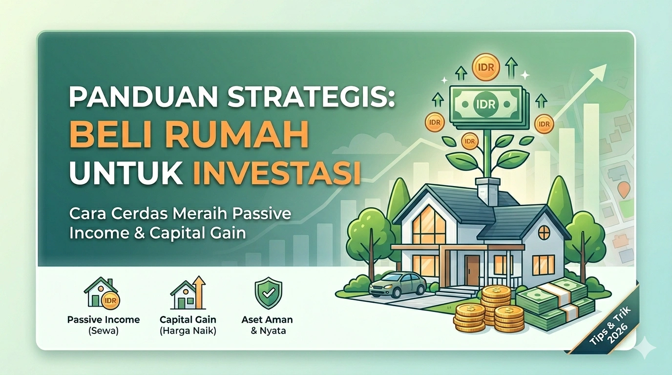 Panduan Strategis Beli Rumah Untuk Investasi: Cara Cerdas Meraih Passive Income