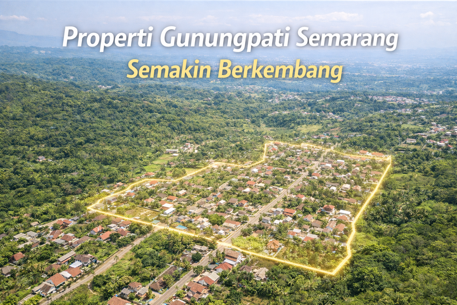 Investasi Tanah Hook Ngijo Gunungpati Strategis
