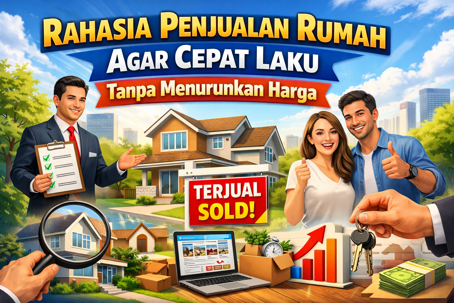 Rahasia Penjualan Rumah Cepat Laku & Harga Tidak Turun