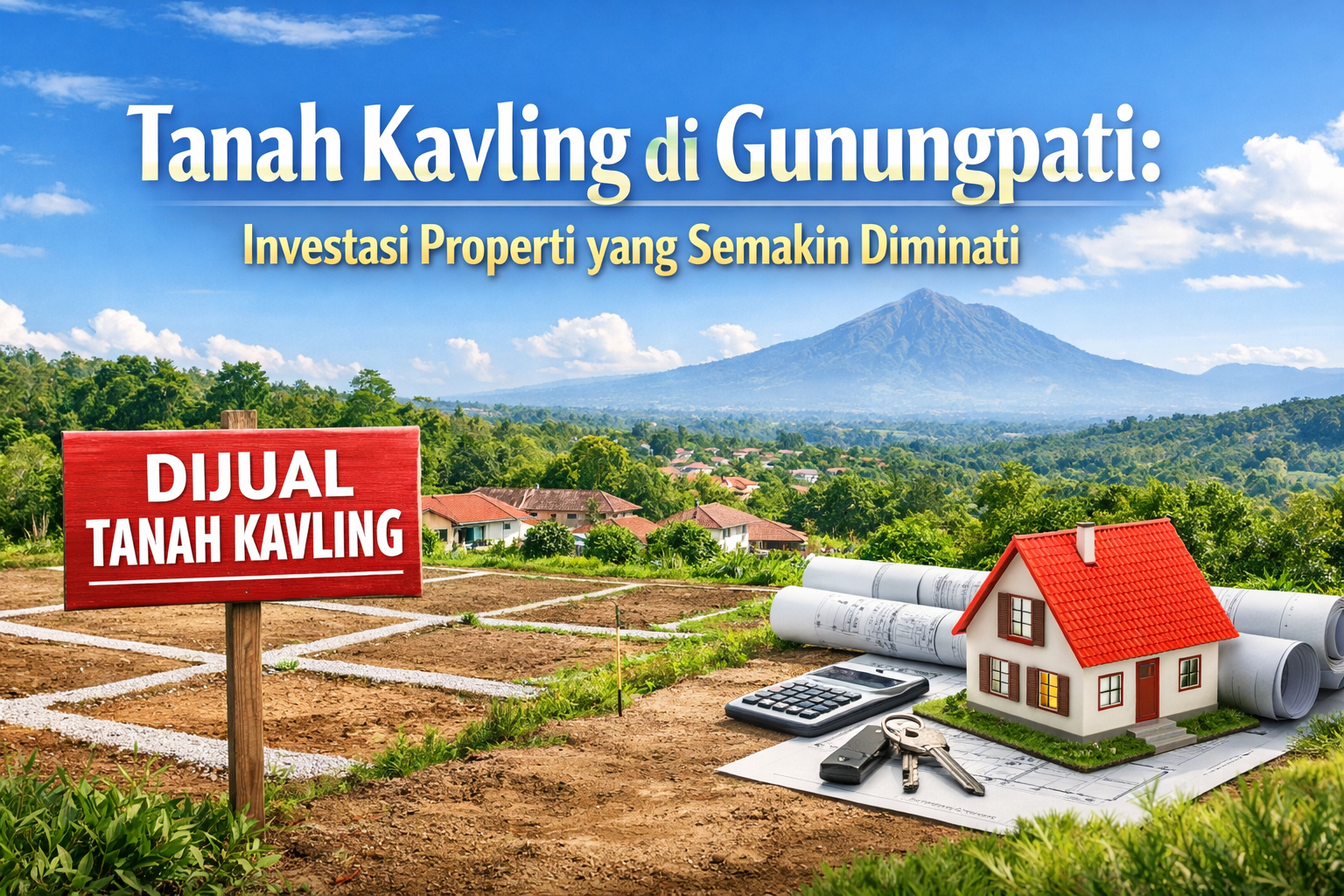 Tanah Kavling di Gunungpati Strategis & Menguntungkan