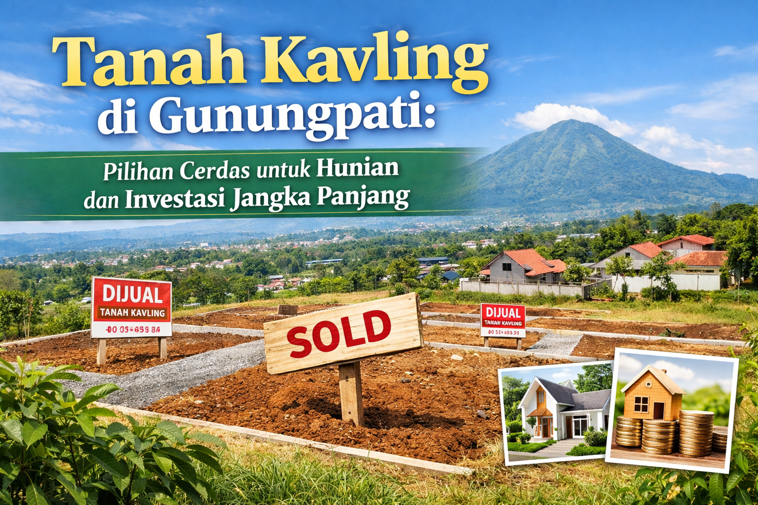 Tanah Kavling di Gunungpati Strategis & Siap Investasi