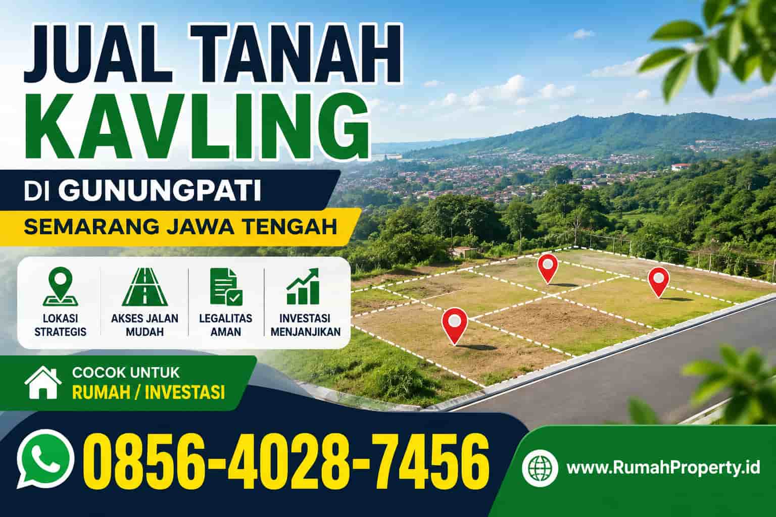 kavling gunungpati semarang jateng