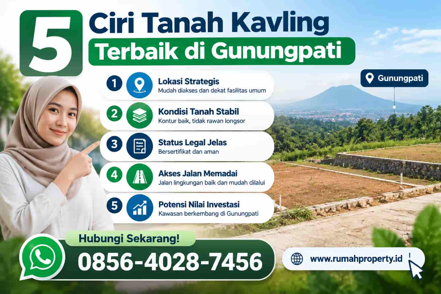 5 Ciri Tanah Kavling Terbaik di Gunungpati