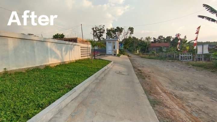 Akses jalan dan lingkungan Wates Ngaliyan Semarang