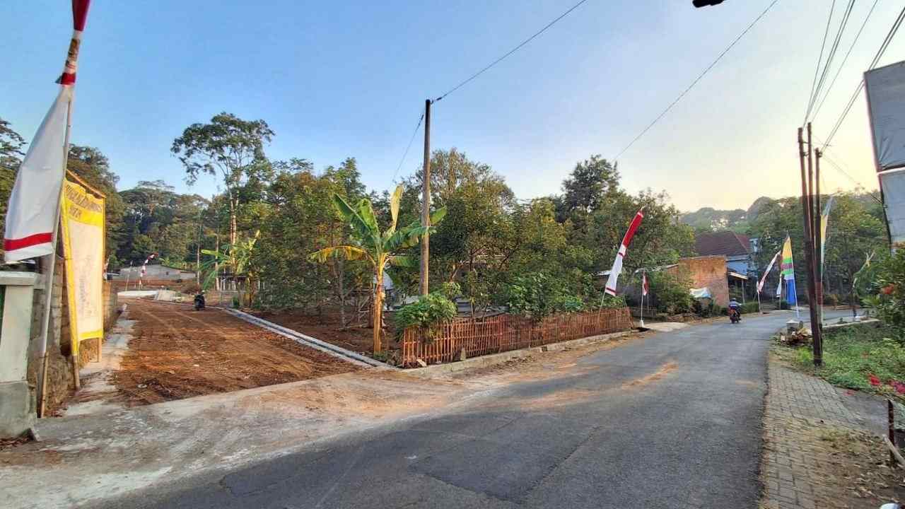 Tanah dijual di Rejosari Wonolopo Mijen Semarang dengan posisi hook dan akses dua jalan
