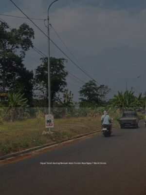 Tanah kavling dijual nempel Jalan Puntan Raya Ngijo Gunungpati, dekat Fatimah Zahra dan BRT Unnes, 177-178 m2 harga 2,8 juta per meter nego