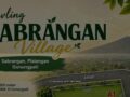Siteplan Kavling Sabrangan Village dengan 4 unit A1-A4 di Plalangan Gunungpati Semarang, harga mulai 150 juta.