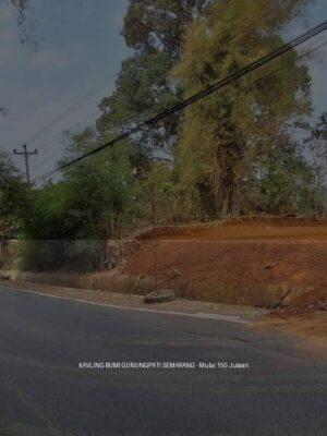 Kavling Bumi Gunungpati Semarang lokasi Perengsari Malon nempel jalan raya dekat pasar - Harga mulai 150 Jutaan WA 0856-4028-7456