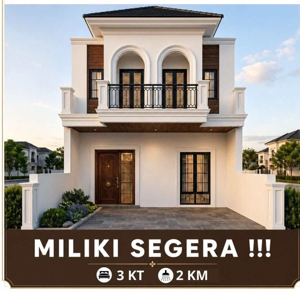 Rumah 2 lantai dekat Kampus UNDIP Tembalang