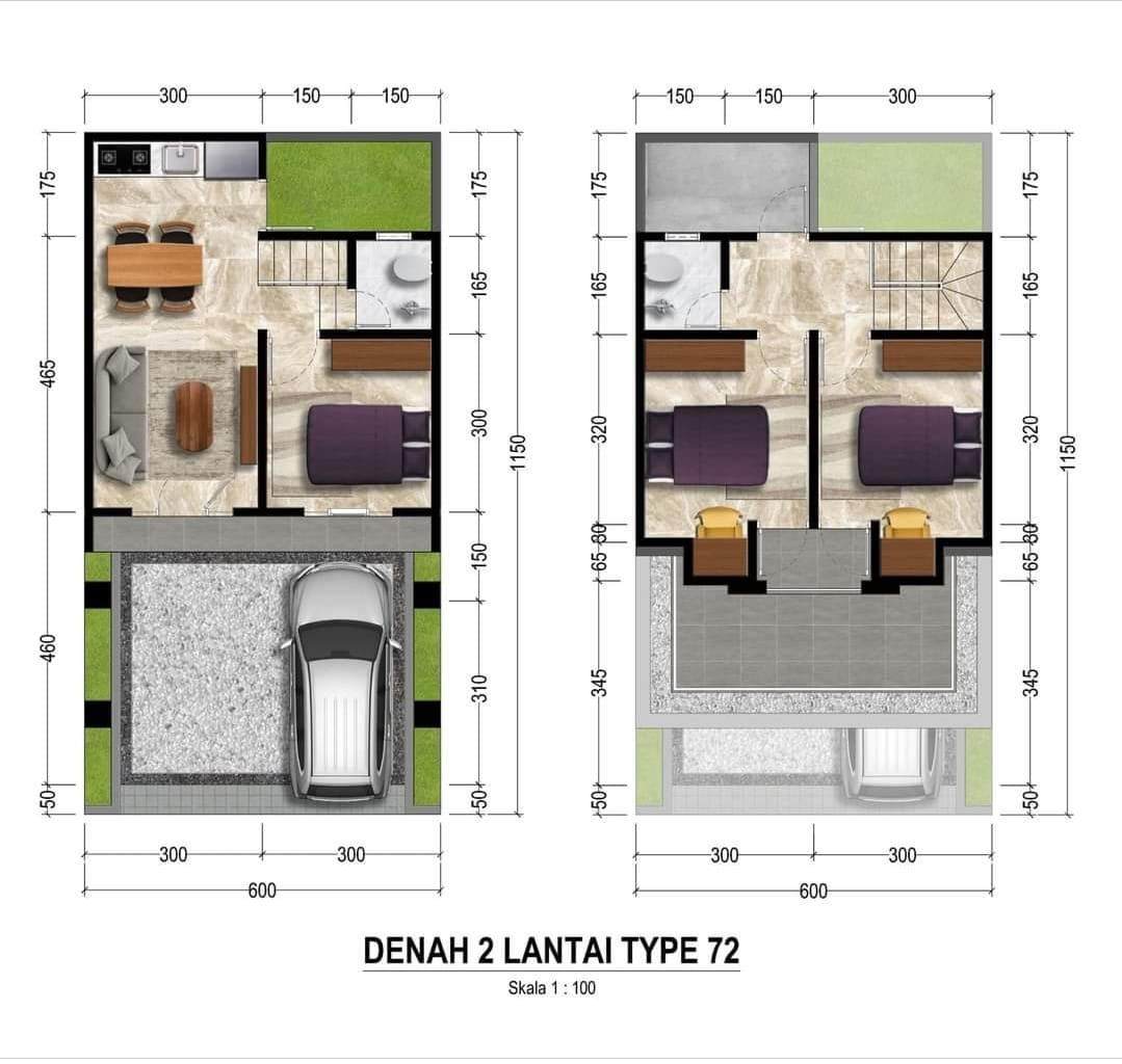Lingkungan perumahan dekat Kampus UNDIP