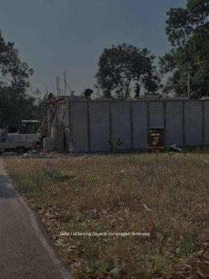 Daftar kavling dijual di Gunungpati Semarang dengan siteplan pilihan properti