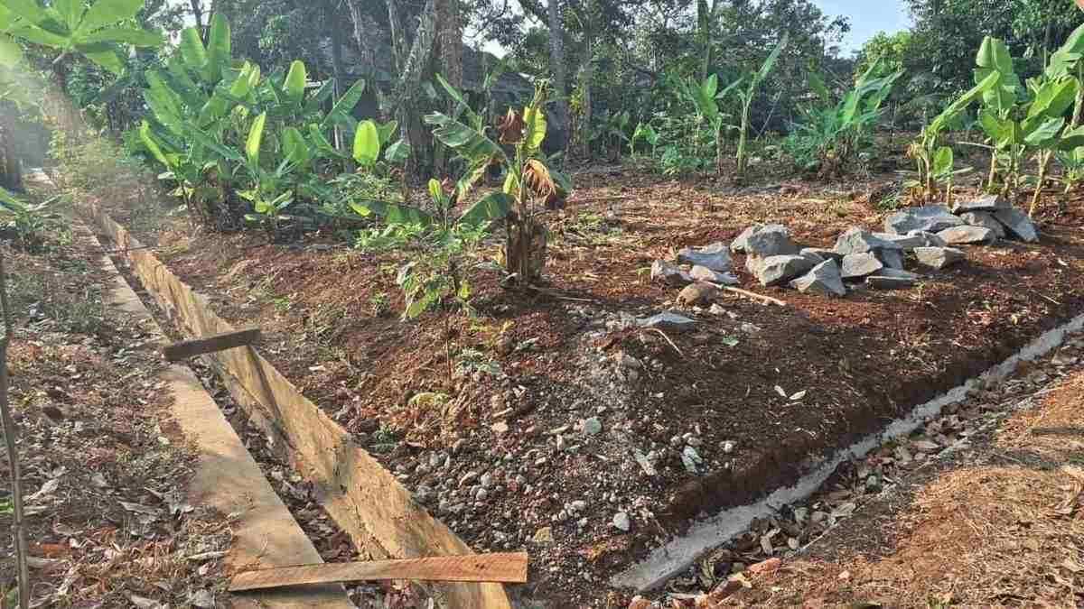 Tanah SHM 257 m² dijual di Ngijo Gunungpati Semarang, akses mobil dan dekat perkampungan