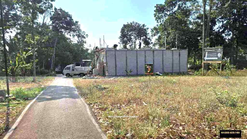 Akses jalan menuju kavling di Mijen Semarang